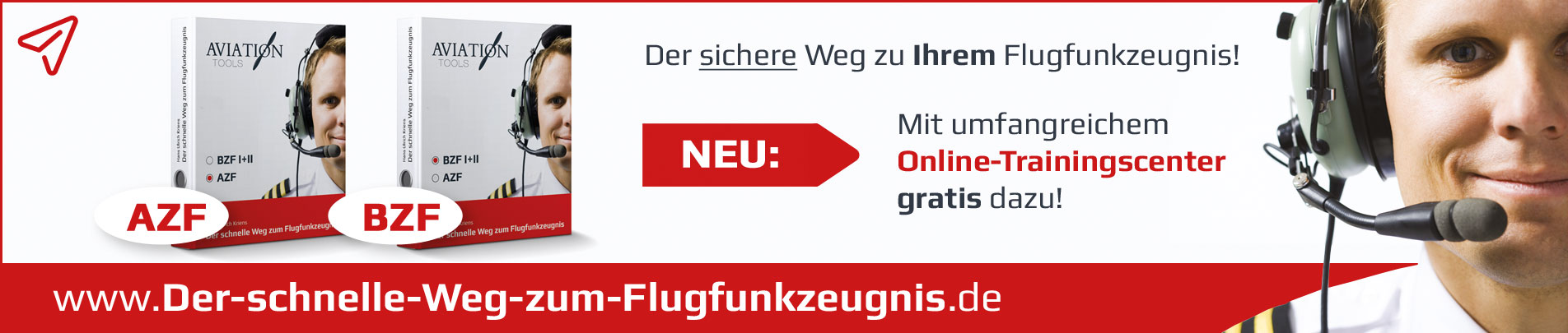 Der schnelle Weg zum Flugfunkzeugnis - AZF / BZF I+II